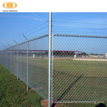 Military 11 gauge chain link wire mesh fence